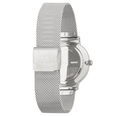 Часы наручные женские DKNY NY2741 кварцевые, "миланский" браслет,серебристые, США