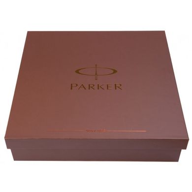 Набор ручек Parker Urban Premium Ebony Metal Chiselled FP F + чернила в подар.уп. PXMAS14 21 212Чb14