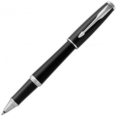 Ручка-роллер Parker URBAN 17 Muted Black CT RB 30122 черного цвета