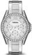 Часы наручные женские FOSSIL ES3202 кварцевые, на браслете, серебристые, США 1