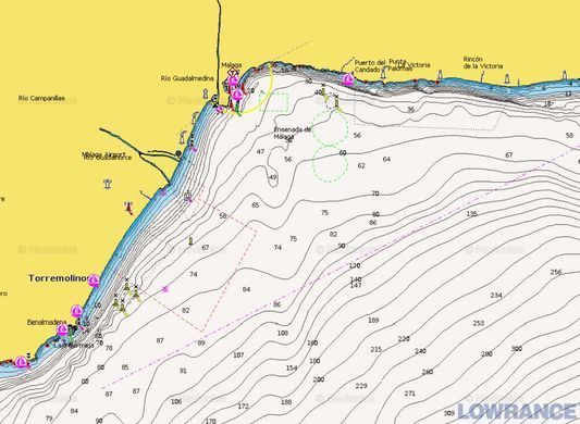 Карта Navionics Gold "Дніпро, Середземне та Чорне море"