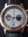 Часы-хронограф наручные мужские Aerowatch 92921 R802 механические, розовое золото 18 карат 2