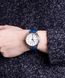 Часы наручные женские Aerowatch 42980 AA02 кварцевые с датой, кожаный синий ремешок 6
