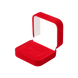 Футляр для ювелирных украшений прямоугольник красный 2