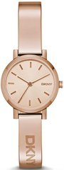 Часы наручные женские DKNY NY2308 кварцевые, на браслете, цвет розового золота, США