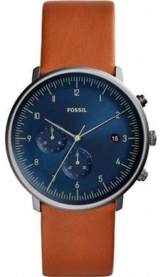 Годинники наручні чоловічі FOSSIL FS5486 кварцові, ремінець з шкіри, США