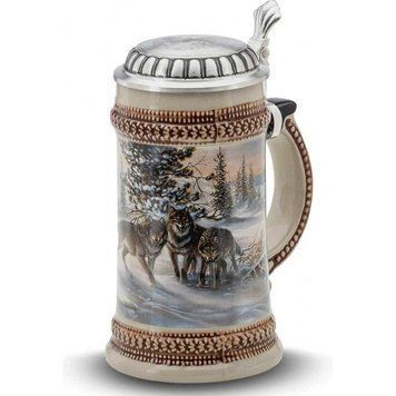 93399 Artina Beer Stein Wolf