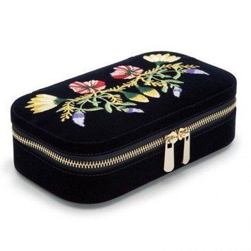 393316 Zoe Travel Zip Case WOLF Indigo