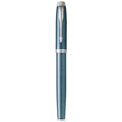 Ручка перова Parker IM 17 Light Blue Grey CT FP F 22 511 511 латунна зі сталевим пером