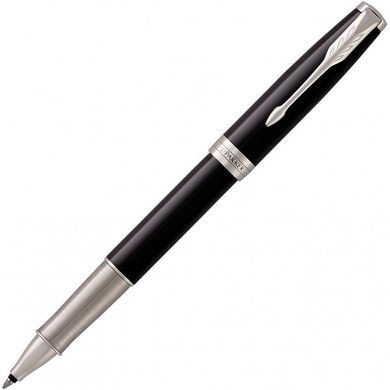 Ручка-роллер Parker SONNET 17 Black Lacquer CT RB 86 122 черного цвета