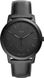 Часы наручные мужски FOSSIL FS5447 кварцевые, ремешок из кожи, черные,США 1