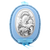 Серебряная икона Мария с младенцем