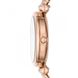 Часы наручные женские FOSSIL ES4693 кварцевые, на браслете, цвет розового золота, США 2