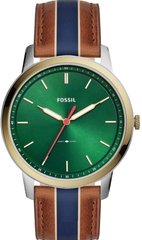 Часы наручные мужские FOSSIL FS5550 кварцевые, ремешок из кожи, США