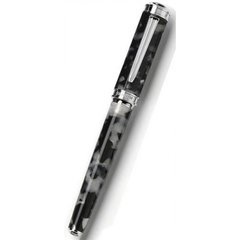 CA 016 FP Black/White resin rhodinated details Пір'яна Ручка Signum