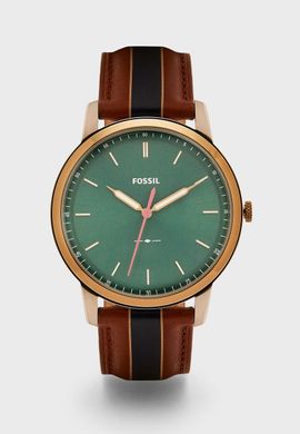 Часы наручные мужские FOSSIL FS5550 кварцевые, ремешок из кожи, США