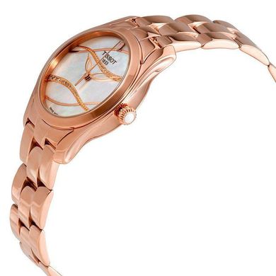 Часы наручные женские с бриллиантами Tissot T-WAVE T112.210.33.111.00