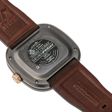 Часы наручные мужские SEVENFRIDAY SF-T2/02 с автоподзаводом и линзой от солнцезащитных очков, Швейцария