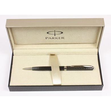 Шариковая ручка Parker Sonnet Slim Chiselled Carbon PT BP 85 431K