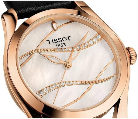 Годинники наручні жіночі з діамантами Tissot T-WAVE T112.210.36.111.00