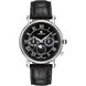 Часы наручные женские Hanowa 16-6059.04.007 кварцевые, черный ремешок из кожи, Швейцария 2