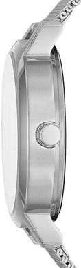 Часы наручные женские DKNY NY2702 кварцевые, декор под мрамор, серебристые, США