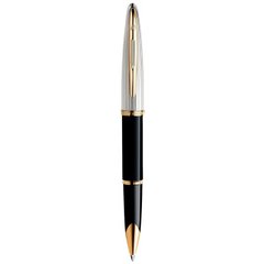 Ручка роллер Waterman Carene Deluxe Black/silver RB 41 200
