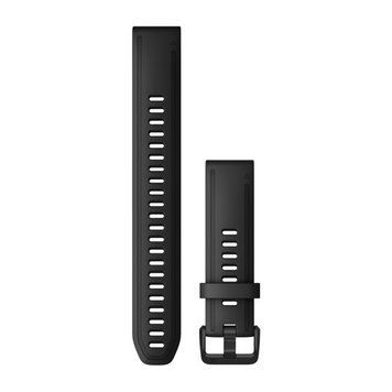Ремешок Garmin QuickFit 20 для часов Fenix 6S, Fenix 5S Plus, Fenix 5S, черный, большой размер