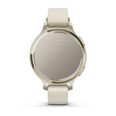 Смарт-часы Garmin Lily 2 Active в цвете лунное золото с силиконовым ремешком цвета слоновой кости