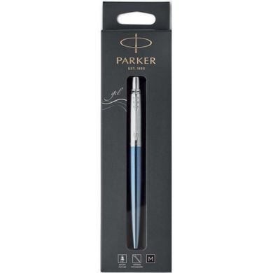 Ручка гелевая Parker JOTTER 17 Waterloo Blue CT GEL в подар. уп. LONDON 16 862bL