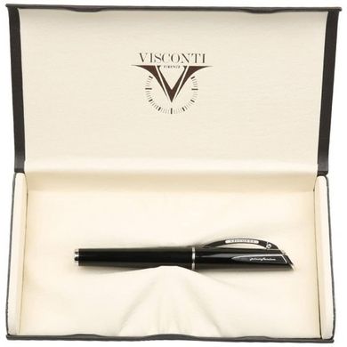 Ручка перьевая Visconti 764ST02A59F Pininfarina F.Pen Regular Black Tub. F