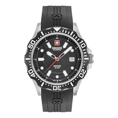 Часы наручные мужские Swiss Military-Hanowa 06-4306.04.007 кварцевые, силиконовый ремешок, Швейцария