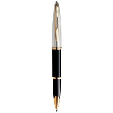 Ручка роллер Waterman Carene Deluxe Black/silver RB 41 200