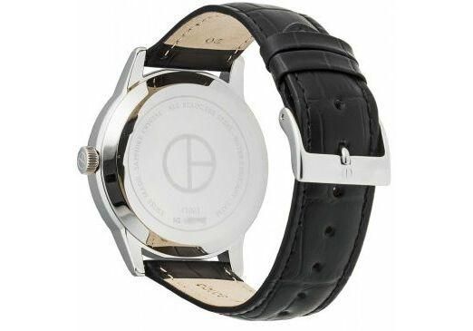 Часы наручные мужские Claude Bernard 41001 3 NIN, кварц, большая дата и день недели, ремень из кожи
