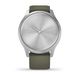Смарт-годинник Garmin Vivomove Style сріблястий з ремінцем кольору "зелена трава" 2