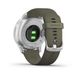 Смарт-годинник Garmin Vivomove Style сріблястий з ремінцем кольору "зелена трава" 6