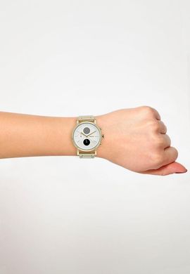 Часы наручные женские DKNY NY2147 кварцевые, на браслете, золотистые, США