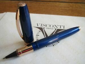 Ручка-ролер Visconti 29620 Michelangelo 2014 Navy Blue RG