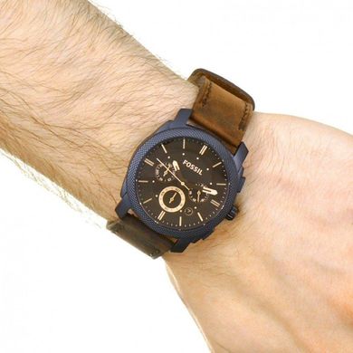 Часы наручные мужские FOSSIL FS5251SET кварцевые, ремешок из кожи, США