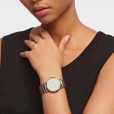 Часы наручные женские DKNY NY2681 кварцевые на серебристом браслете, США