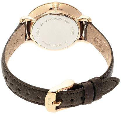Часы наручные женские FOSSIL ES3707 кварцевые, кожаный ремешок, США