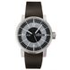 Швейцарские часы наручные мужские FORTIS 623.10.38 Si.01 на черном каучуковом ремешке, механика/автоподзавод 1
