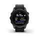 Смарт-часы Garmin Epix Pro (Gen 2) - Sapphire Edition 42 mm - темно-серый титан DLC Carbon с черным ремешком 8