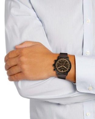 Часы наручные мужские FOSSIL FS5529 кварцевые, ремешок из кожи, США