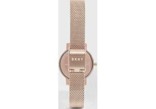 Часы наручные женские DKNY NY2679 кварцевые, с граненым стеклом, цвет розового золота, США