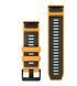 Ремінець Garmin Spark Orange/Graphite 26 мм для Fenix, Tactix, Quatix, D2, Foretrex, Descent