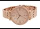 Часы наручные женские FOSSIL ES3546 кварцевые, с фианитами, цвет розового золота, США 2