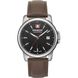 Часы наручные мужские Swiss Military-Hanowa 06-4230.7.04.007 кварцевые, коричневый ремешок из кожи, Швейцария 2