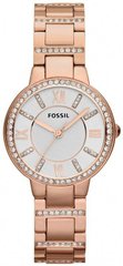 Годинники наручні жіночі FOSSIL ES3284 кварцові, на браслеті, колір рожевого золота, США