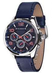 Чоловічі наручні годинники Guardo P10658 SBlBl